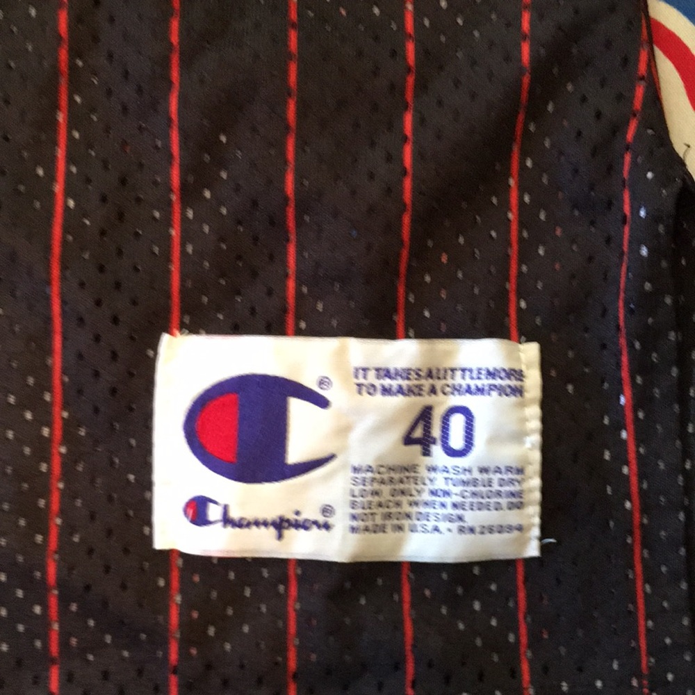 Vintage Champion Bulls “Rodman” Authentic Jersey - Picture 3 of 4